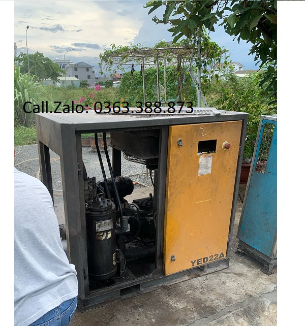 Sửa Chữa – Đại Tu Máy Nén Khí Trục Vít YEE (model: YED22A)